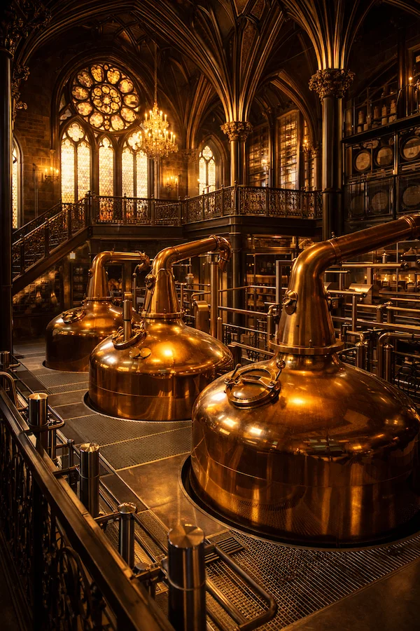 Modern distillery 2024