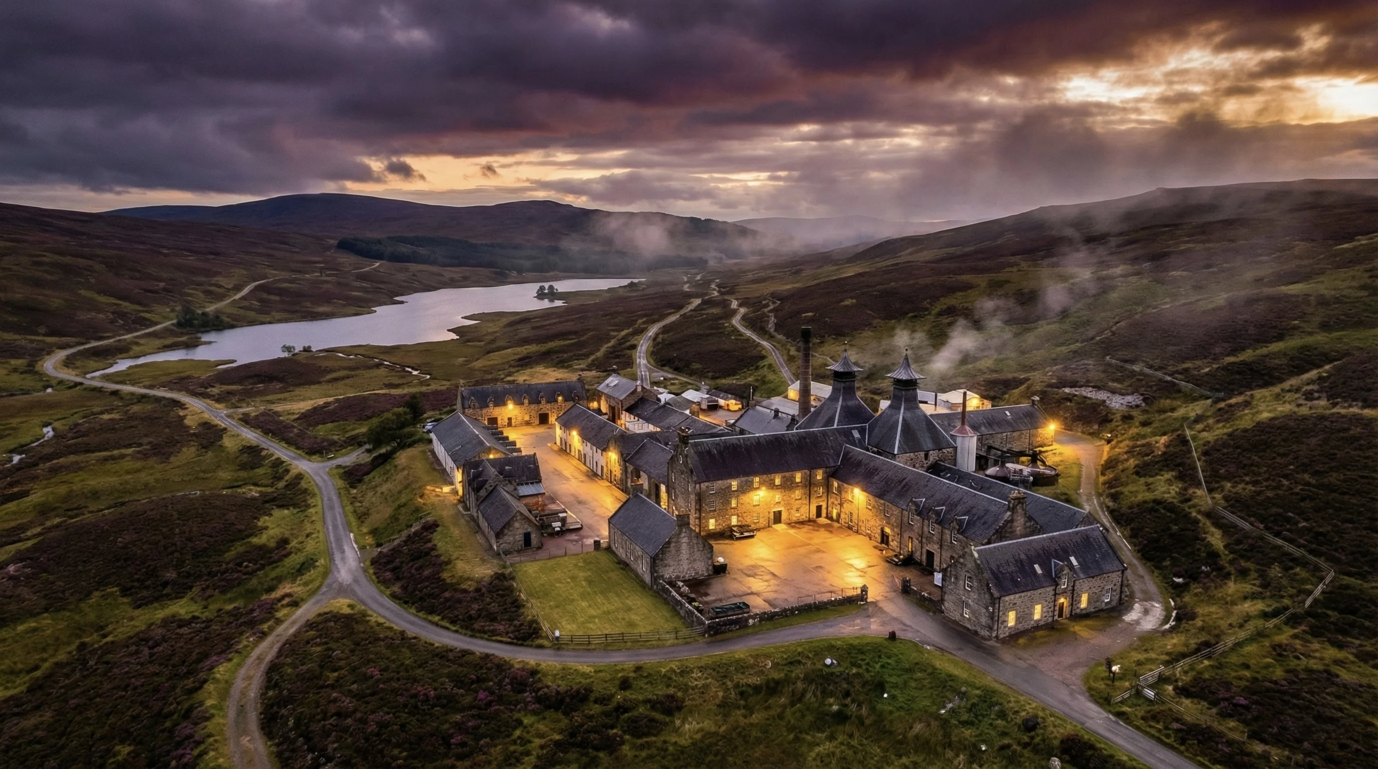 Blackmoor Estate aerial view