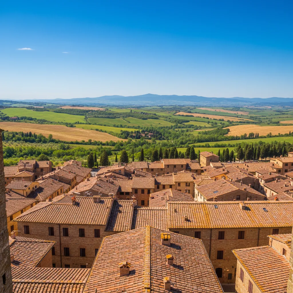 Vista panoramica dalla torre