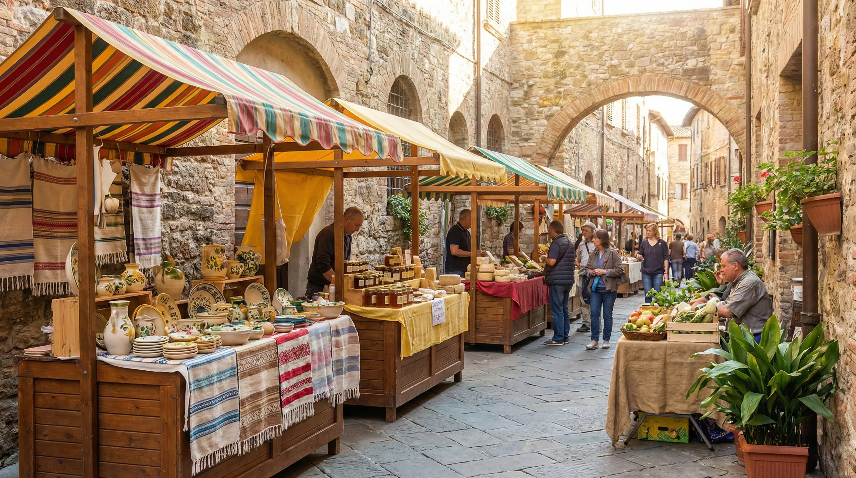 Mercato artigianale tradizionale